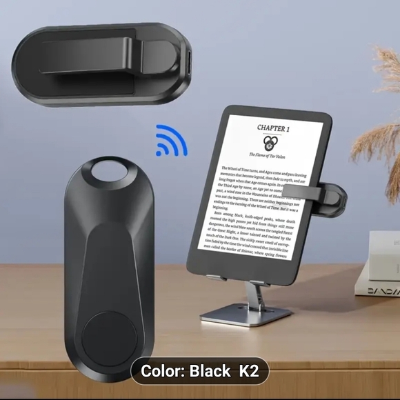 NWT Kindle Page Turner Remote Wireless Clicker Hands Free Reading - Picture 12 of 14